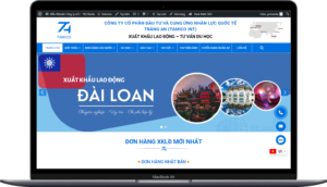 Mẫu Website giới thiệu Công ty số 2